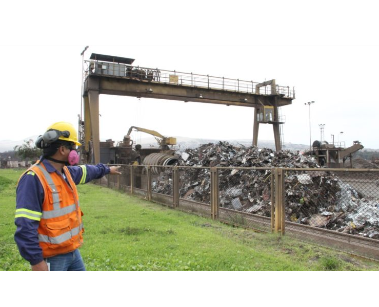 En SIDEPERU se reciclan más de 400,000 toneladas de chatarra anuales