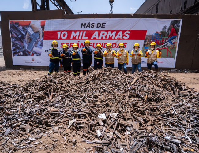 Fundición - más de 10 mil armas